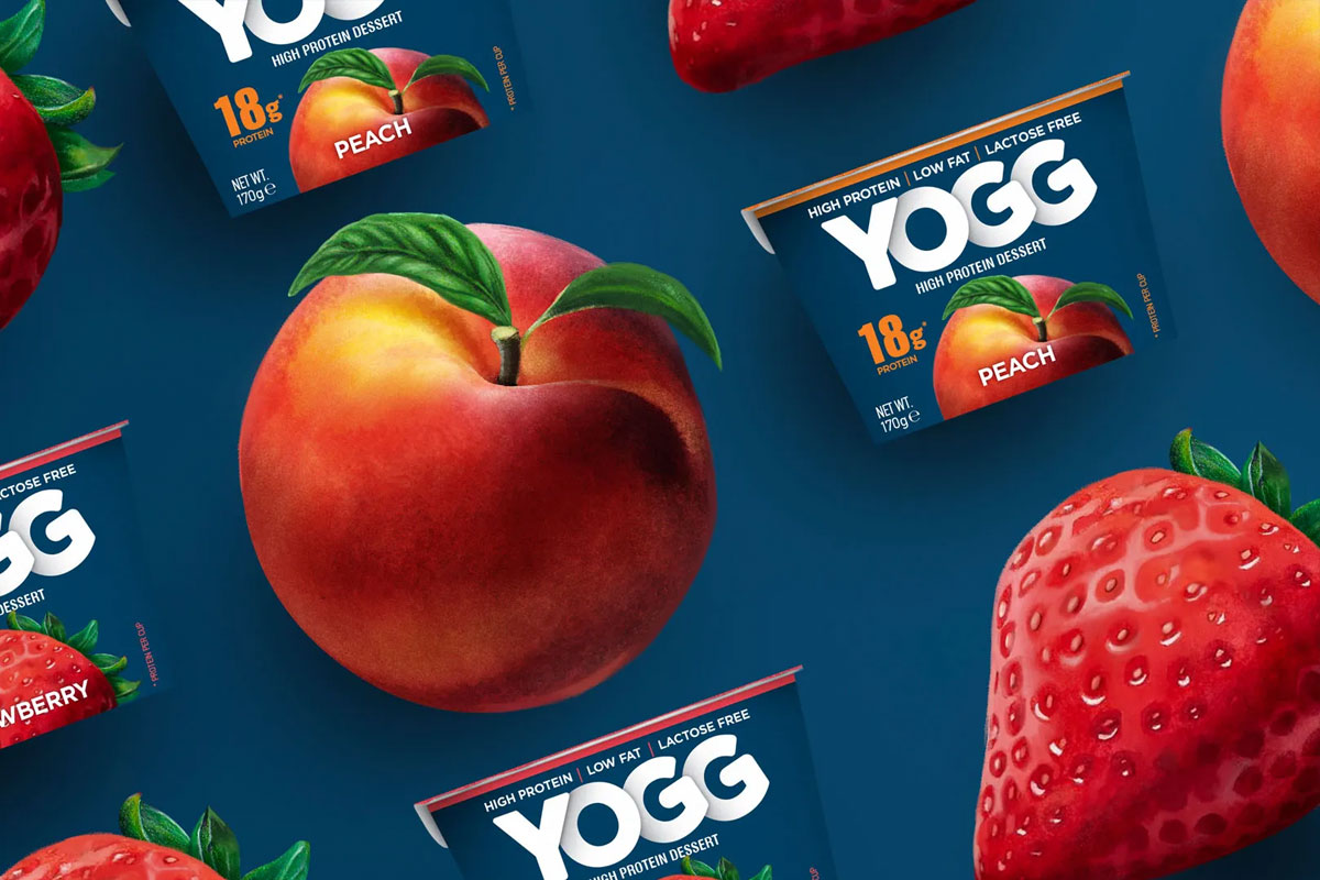 YOGG酸奶包装