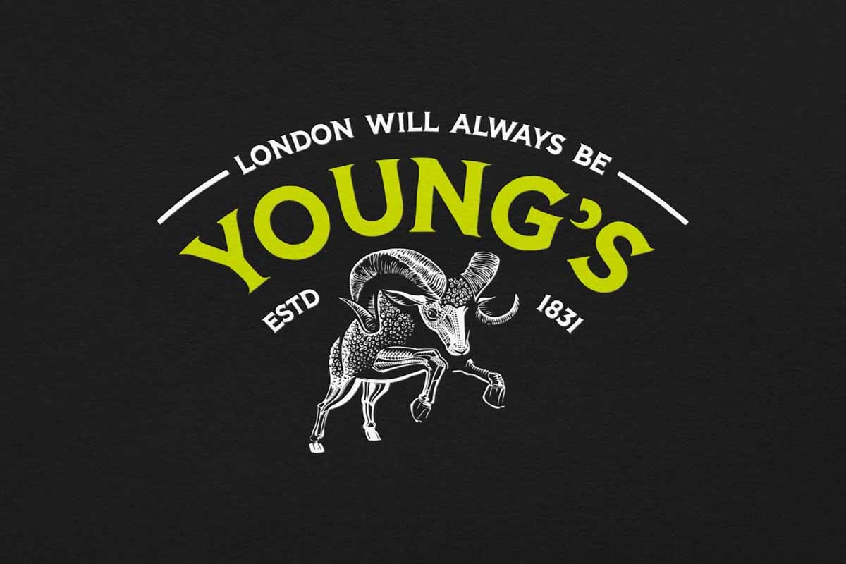 Young’s啤酒新标志logo图片