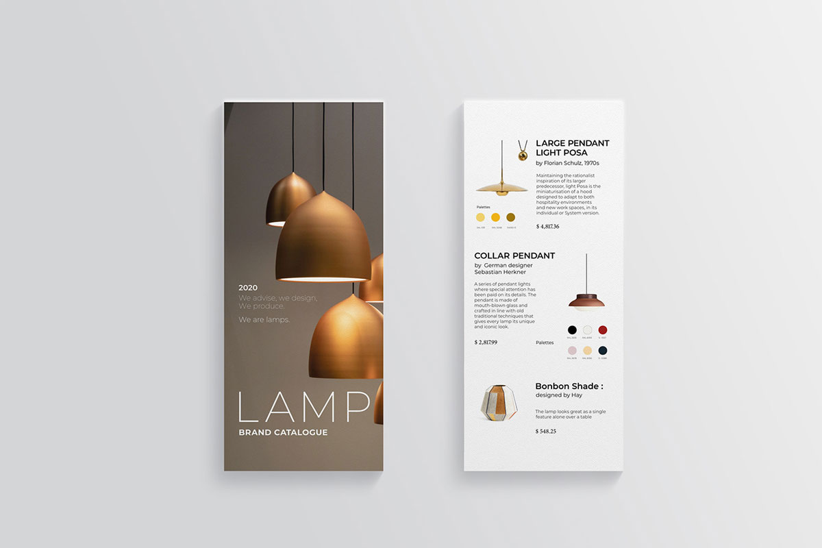 灯具产品画册设计