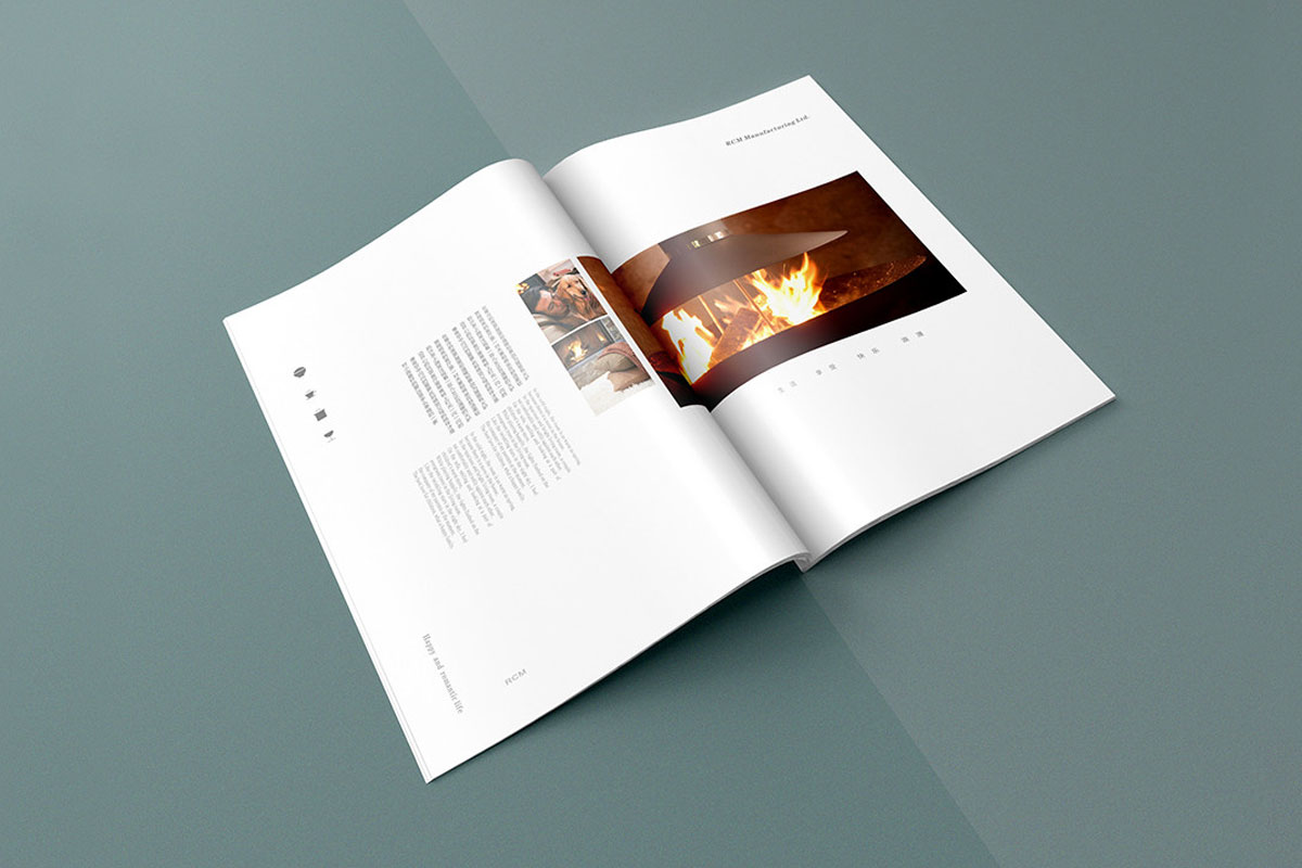 RCM品牌炉具画册设计