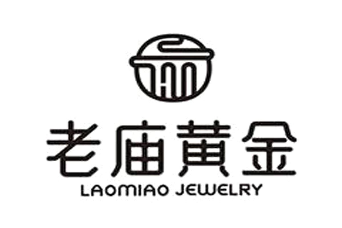 老庙黄金新标志logo图片