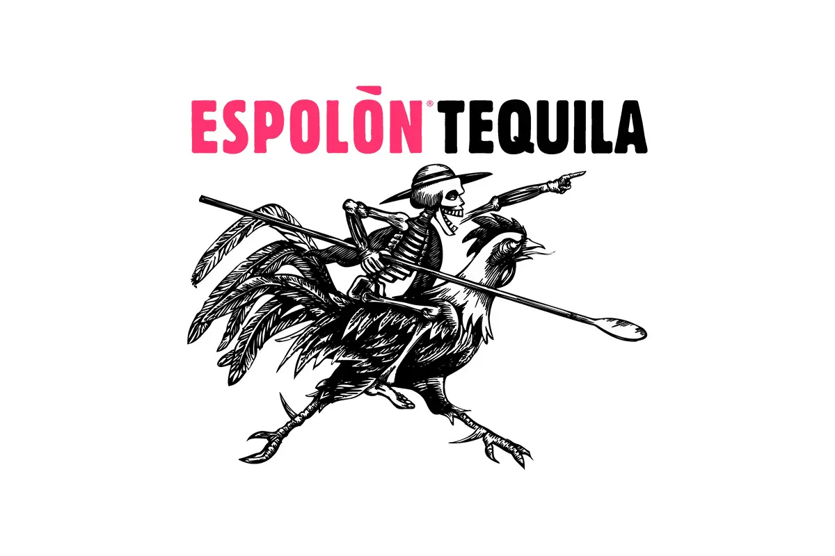 ESPOLONTEQUILA墨西哥龙舌兰酒logo设计-公鸡logo设计